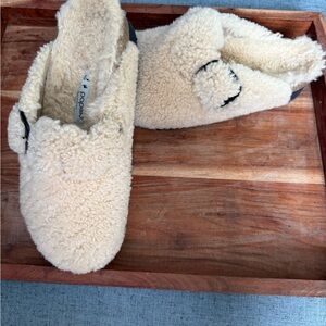 Papillo/Birkenstock—Cozy Cream Mules